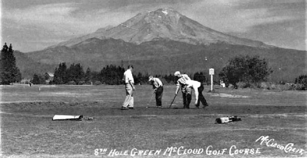 Historic golf photo